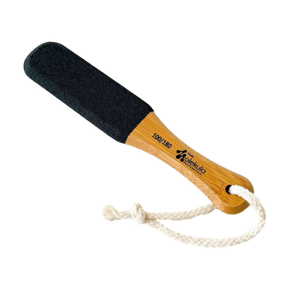 Тертка для педикюру Nails Molekula Professional Bamboo Pedicure Grater 100/180 грит, 1 шт